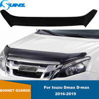 Bonnet Guard สำหรับ Isuzu Dmax D-Max 2016 2017 2018 2019 Bug Guard Stone Guards Hood Air Deflectors Bonnet Protector Bug Shield