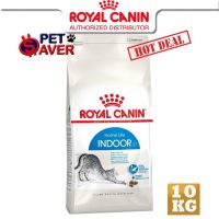 ลดล้าง stock ส่งฟรี Royal Canin cat Indoor 10kg  สูตร แมวโต เลี้ยง ในบ้าน อินดอร์ 10 kg