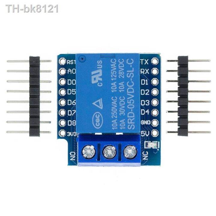 One Channel Wemos D1 Mini Relay Shield Wemos D1 Mini Relay Module for ...