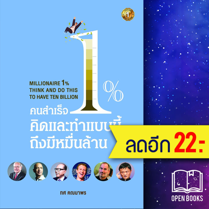 คนสำเร็จ 1 คิดและทำแบบนี้ถึงมีหมื่นล้าน เดอะวัน พับลิชชิ่ง ทศ คณนาพร