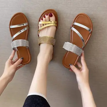 Shoe zone sale gold sandals