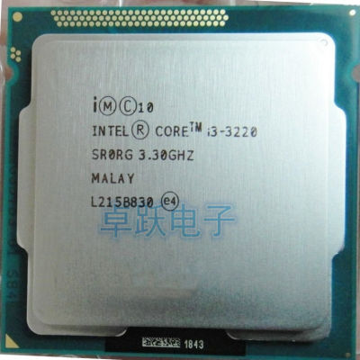 Gratis Ongkir เป็นของแท้ใน Core I3-3220 I Processor 3M แคช LGA1155 3.30 GHz I3เดสก์ท็อป3220 CPU