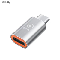 Witkitty อะแดปเตอร์ PD 120W สำหรับ iOS ตัวเมียเป็นประเภท C ตัวผู้ตัวแปลงอะแดปเตอร์ชาร์จเร็วสำหรับโทรศัพท์