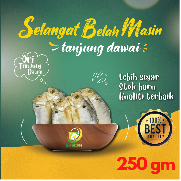 Ikan Selangat Belah Masin 250gm - Original Tanjung Dawai - SEGAR - STOK ...