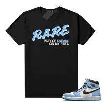 Super University Blue 1S Rare Pa-I-R S Tops Casual New Cotton Men T Shirt Men T-Shirt