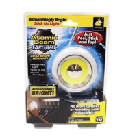 Atomic Beam TapLight หลอดไฟอัจฉริยะสามารถติดตั้งได้ทุกพื้นที่ ใช้งานด้วยถ่าน ขนาด 3A จำนวน 3 ก้อน (1 ชิ้น)