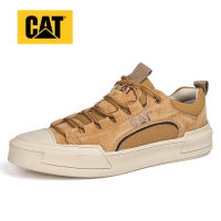 ↯CAT Fashion Casual Shoes รองเท้าผู้ชายเตี้ย รองเท้าผ้าใบวินเทจ รองเท้าเด Caterpillar รองเท้าผู้ชายเตี้ย รองเท้าผ้าใบวินเทจ รองเท้าเดินป่าพักผ่อนกลางแจ้ง รองเท้าทำงาน -SAND