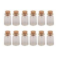 22*35*12.5mm 6ml Transparent Glass Bottles with Corks Mini Jars Vials Small Cute Bottles 6ml 100pcs Free Shipping