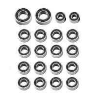 20Pcs Sealed Bearing Kit for Axial SCX24 Gladiator JLU Bronco C10 1/24 RC Crawler Car Upgrade Replacement Accessories