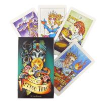 78 Cards Eight Coins Tattoo Tarot Card Game Friends Party Divination Fate Board Game Funny Family Entertainment Table Game right