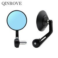 Aluminum Alloy Motorcycle 7/8 Handlebar End Mirror Round Rearview Mirror For Honda CB500X CB650F Hornet 600 900 Shadow Rebel