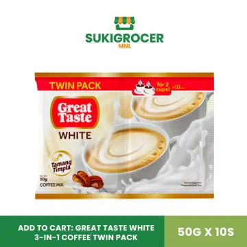 Great Taste White Twin Pack 50G