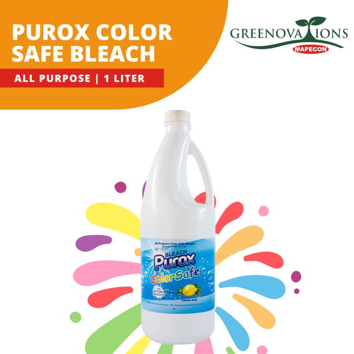 Purox Color Safe Bleach All Purpose 1 Liter Lazada PH