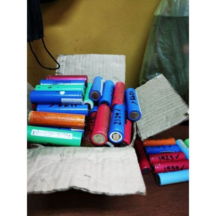 【COD】 18650 Refurbished Batteries Lazada PH