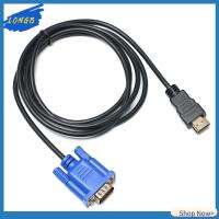 LONGB 1-5m ร้อนแรง 1080P ครับ ขั้วต่อวิดีโอ HDMI เข้ากันได้กับตัวแปลง VGA สายอะแดปเตอร์ AV ชายกับชาย แสดงผลออก