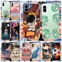 เคส A1สำหรับ Xiaomi Redmi เรดมี่ A1 + เคสลายไดโนเสาร์นักบินอวกาศน่ารักเคสโทรศัพท์ซิลิโคนนิ่มสำหรับ Redmi A1 Plus RedmiA1 + ฝาหลัง