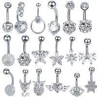 hot【DT】✓  1PC Belly Rings Navel Drop Dangle Jewelry Piercing Beach