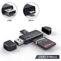 เครื่องอ่านการ์ดรีดเดอร์3.0 2.0การ์ดรีดเดอร์ SD ไดรฟเวอร์ OTG Micro สำหรับ Adapter Micro SD USB หน่วยความจำอัจฉริยะการ์ดรีดเดอร์พิมพ์ C เครื่องอ่านบัตร