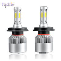 2PCS S2 72W 8000LM LED Car Headlight H1 H3 H4 H7 H8 H11 H13 9005900690079012 Auto light led Dropshipping