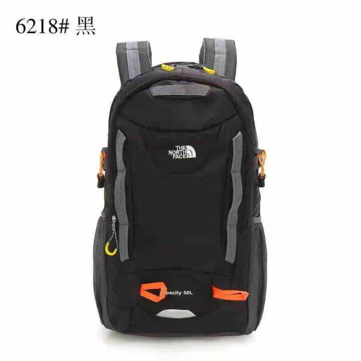 ☼Home The north face hiking backpack 50L backpack Travel bag camping bag 6218 Lazada PH