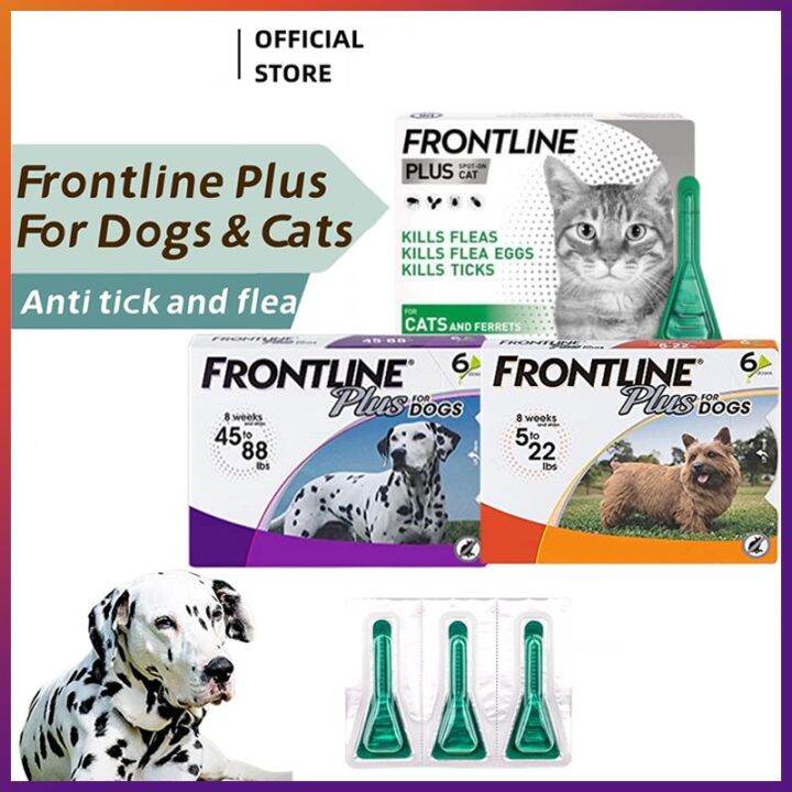Frontline Plus for dogs up to 10kg and 2040kg Insect Repellent For
