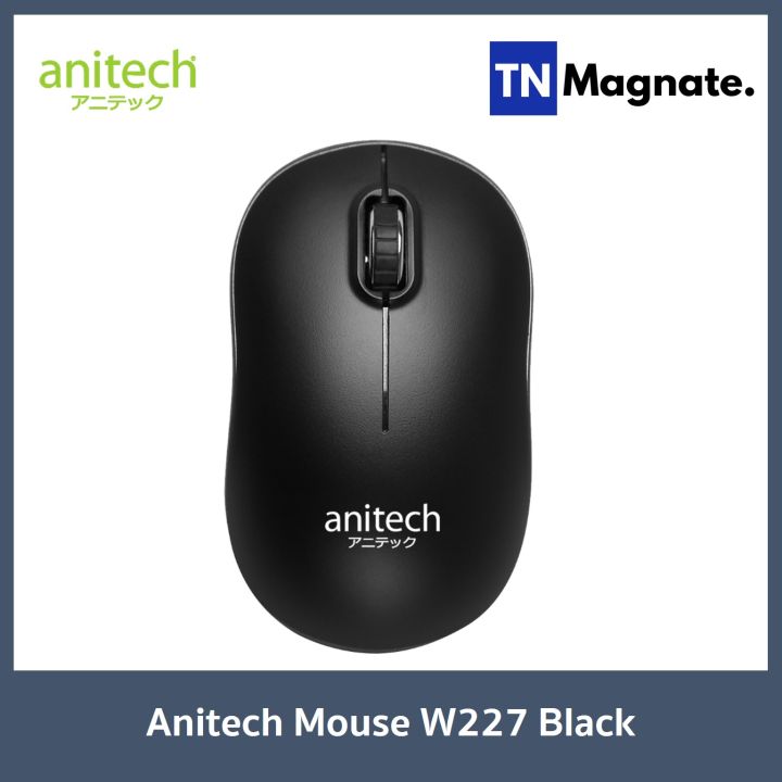 เม้าส์ไร้สาย-anitech-wireless-mouse-fighting-model-mouse-w227-black-ประกันศูนย์-2-ปี