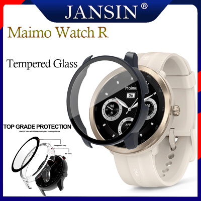 เคส Maimo Watch R เคส เคสป้องกันรอบด้าน 360° เคสแบบเต็มจอ เคส Maimo Watch R GPS เคส เคสป้องกัน ฟิล์ม ฟิล์มป้องกัน ฟิล์มกระจกนิรภัย HD ฟิล์ม