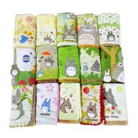 【DT】hot！ 35X34cm，New Arrival  ，My Neighber TOTORO Cotton Baby Cartoon Bibs Small Handkerchiefs Feeding Productslanyard towel