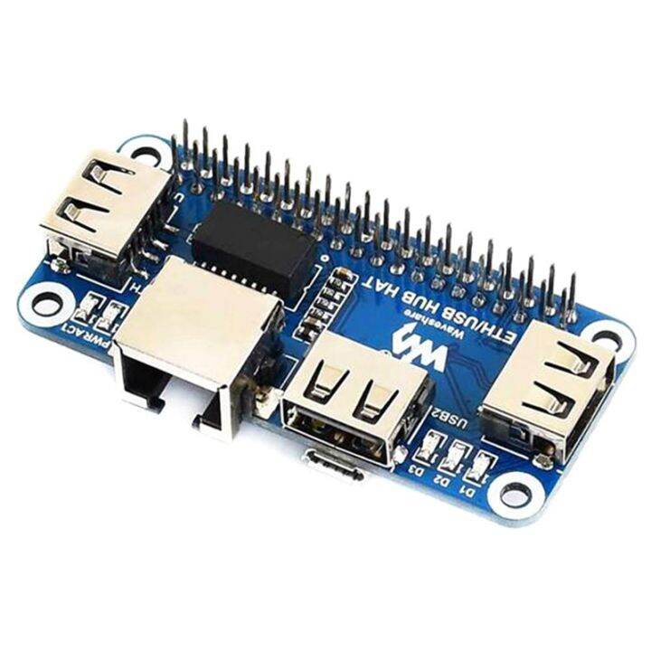 5v-rj45-ethernet-usb-hub-module-hat-expansion-board-shield-starter-kit-replacement-for-rpi-raspberry-pi-zero-w-wh-2w-2-3b-plus