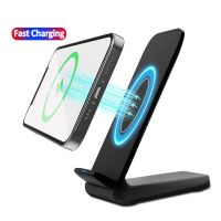 ✉☋ 30W Wireless Charger Stand For iPhone 14 13 12 11 Pro X XS Max XR 8 Samsung S23 S22 S21 S20 Induction Fast Charging Dock Station