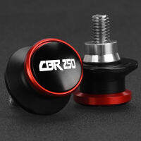 CBR250รถจักรยานยนต์สำหรับ Honda CBR250 1988 1989 1990 1991 1992 1993 1994 6MM Swingarm Spools ขาตั้งด้านหลังสกรู Swingarm Sliders