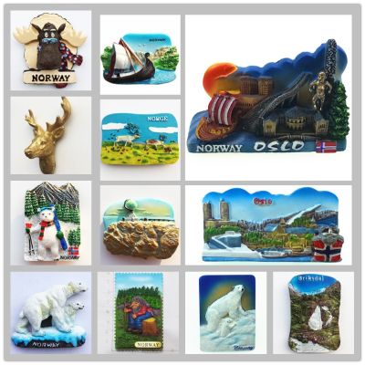 Norway Amorous Feelings Fridge Magnets Tourist Souvenirs Crafts Refrigerator magnet Decoration Articles Handicraft Gifts