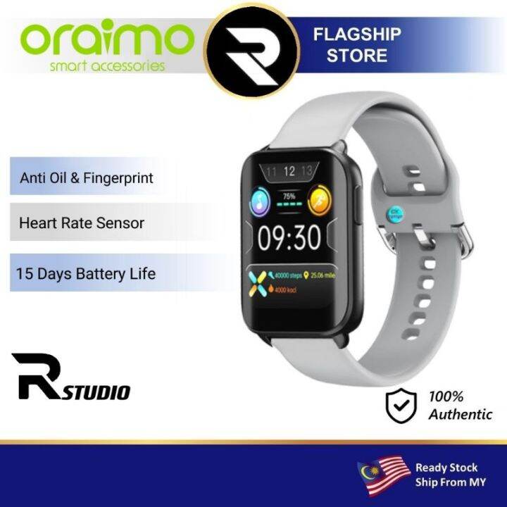 Oraimo OSW16 Smart Watch Long battery life with Apps Control Lazada