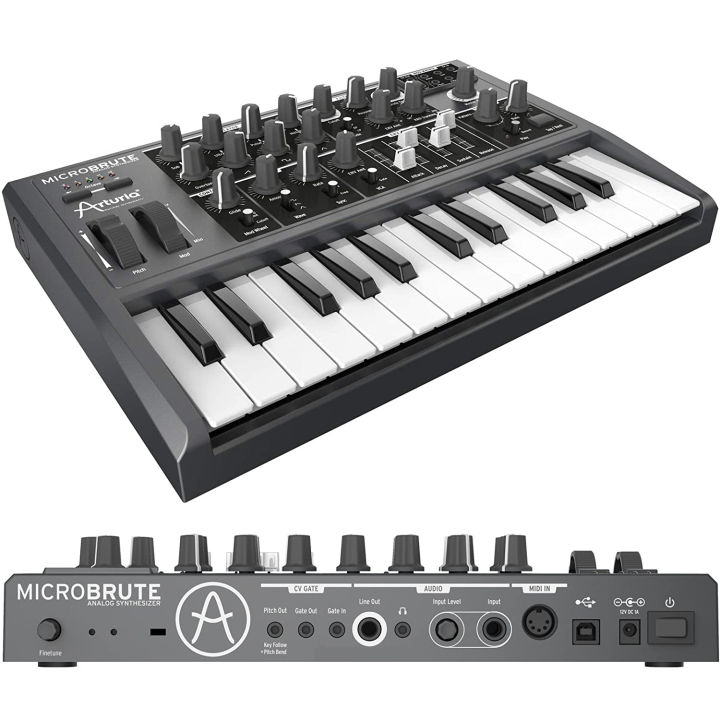 arturia-microbrute-synthesizer-ซินธิไซเซอร์-เครื่องสังเคราะห์เสียง-ไซส์มินิ-25-คีย์-ระบบ-monophonic-analog