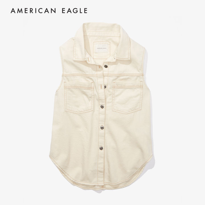 american-eagle-button-up-white-denim-vest-เสื้อกั๊ก-ยีนส์-ผู้หญิง-สีขาว-ewsb-035-4669-100