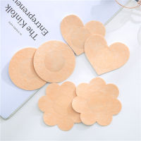 คลังสินค้าพร้อม2Pcs/10Pcs Breast Petals ครอบคลุมสติกเกอร์พรางตาทิ้งหน้าอกป้องกันการยุบวาง Strapless Bra