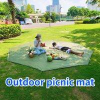 Outdoor Camping Mat Set Waterproof Oxford Cloth Hexagonal Octagonal Waterproof and Wear-resistant Polygonal Camping Mat Travel Sleeping Pads