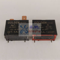 รีเลย์ Relay GOLDEN คอยล์ 12VDC 4P 25A 250VAC GT-1A-12D GT-1A-12DP #GT-GOLDEN (1 ตัว)