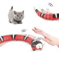 [New pet products]ของเล่นเพื่อการสื่อสารของแมวอัจฉริยะตรวจจับงูอิเล็กทรอนิกส์อัตโนมัติ USB ของเล่นลูกแมวในร่มแบบชาร์จไฟได้สำหรับแมว