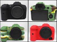 ตัวเคสกล้องทำจากยางซิลิโคนเนื้อนิ่มสำหรับ Canon EF R6 R5กระเป๋ากล้อง EOSR6 EOSR5ปลอกฝาครอบป้องกันลดราคาใหม่