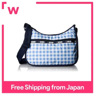 Lesportsac Bucket Tote - Gingham Check Noir Print