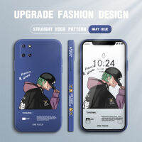 (คลังสินค้าพร้อม) เคสโทรศัพท์เซลล์สำหรับ Samsung Galaxy เคสโทรศัพท์เคสโทรศัพท์เบาบาง Note10สำหรับเด็กผู้หญิงเด็กผู้ชายเคสลายอะนิเมะ Roronoa Zoro ฝาหลังปกป้องกล้องขอบด้านข้างเหลว