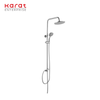 Karat Faucet ชุดฝักบัว Rain Shower ฝักบัวสายอ่อน และหัวฝักบัวก้านแข็ง ขนาด Ø 22 ซม. KRS-003-783-50