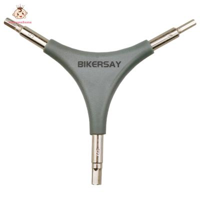 ประแจประแจหกเหลี่ยมรูปตัว Y สำหรับจักรยานเครื่องมือซ่อมแซมหกเหลี่ยมแบบพกพาอุปกรณ์ซ่อมบำรุงที่มีน้ำหนักเบา