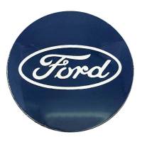 ราคาต่อ 1 ชิ้น สติกเกอร์อลูมิเนียม FORD ขนาด 56mm.(5.6cm.) สติกเกอร์ นูนเล็กน้อย