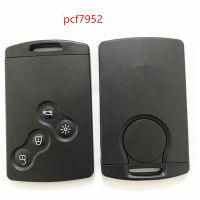 สมาร์ท Keyless มือฟรีรถรีโมทคอนล Key PCF7952สำหรับ Renault Megane3 Fluence Scenic Laa 3 Koleos Clio