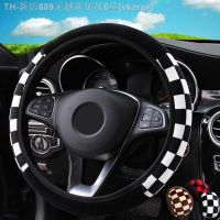 【CW】✘◄☁  Car Steering Cover Car-styling Accessories Fabric Diameter 38cm Covers for Most Cars