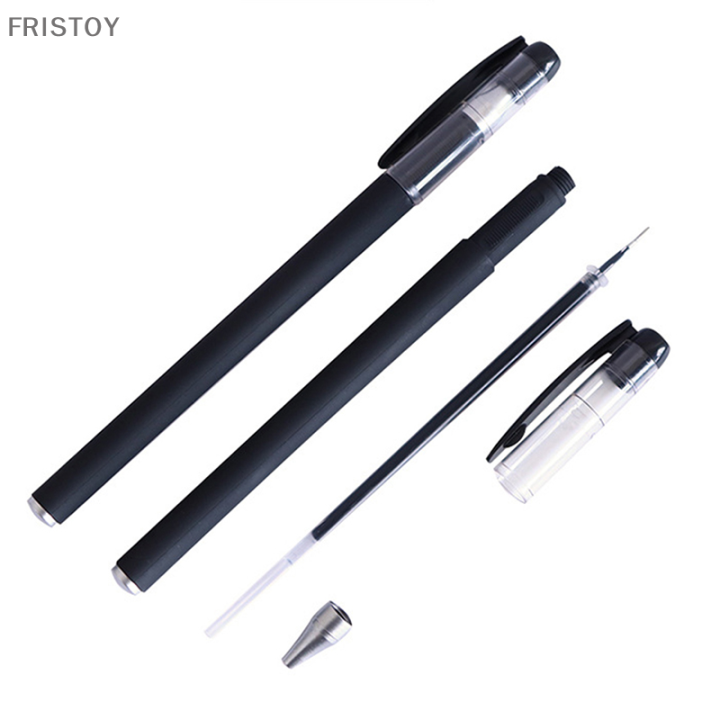 fristoy-qearl-10pcs-high-quality-0-5-0-38mm-clear-liquid-ink-ball-pen-for-student-school-office