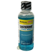 ลิสเตอรีน  listerine น้ำยาบ้วนปาก สูตร ฟรุตตี้ ขนาด 100 มิลลิลิตร