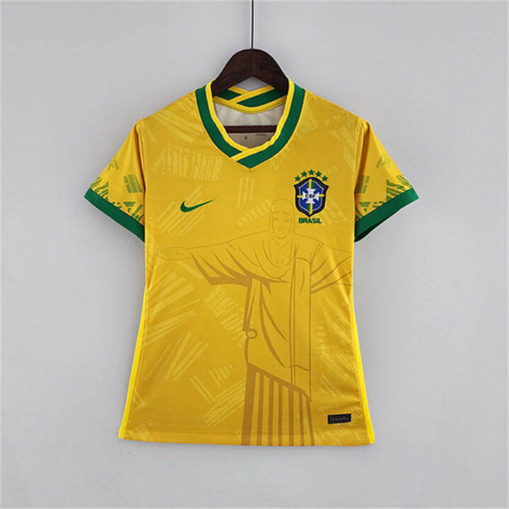 Woman【Classic Edition】Brazil Jersey 2022 2023 Football Training Shirt